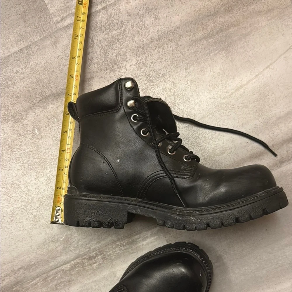Waterford Black Ankle Boots with Laces